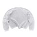 Men's Clothing Knitted Sweater Y2K Retro Knit Sweater With Embroidery - Light Grey Oversized Round Neck Pullover For Teens & Young Adults_viptrois.com