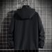 Men’s Oversized Utility Jacket – Stretch Corduroy Workwear With Detachable Hood & Reinforced Pockets (Black, Khaki, Olive Green)_viptrois.com