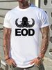 T-Shirt J1828 Coat-of-Arms Eod Blasters Low Visibility Army Comfortable Summer Casual Breathable Unisex Versatile Slightly Stretched Soft_viptrois.com