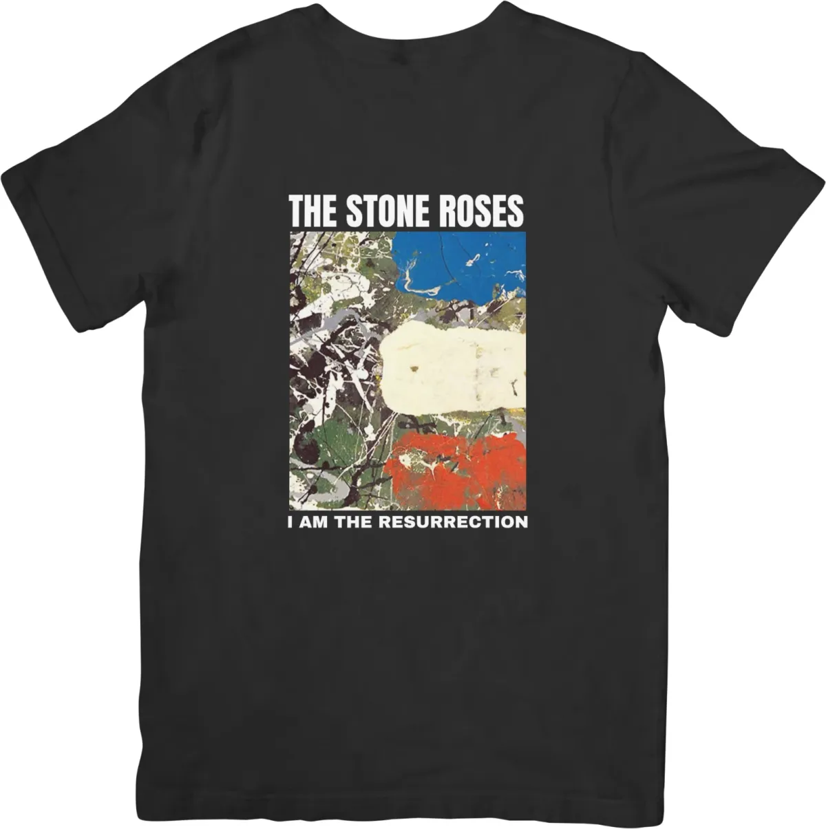 The Stone Roses Music Unisex Fit Suitable For Men & Women Quality Cotton T-Shirt Mens Womens Tees Top_viptrois.com