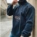Men's Clothing Men's Embroidered Letter Print Fleece Hoodie - Warm Winter Pullover Sweatshirt For Casual Wear (Red, Gray, Green, Navy, Army Green)_viptrois.com