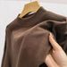 Men's Clothing Men's Thermal Underwear Long Sleeve T-Shirt Winter Fleece Lined Stretchable Comfortable Base Layer High Neck Casual Wear_viptrois.com