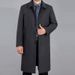 Loom Loom Men's Wool With Turn-down Collar, Wholesale Medium-Length Trench Coat Men, Supply For_viptrois.com