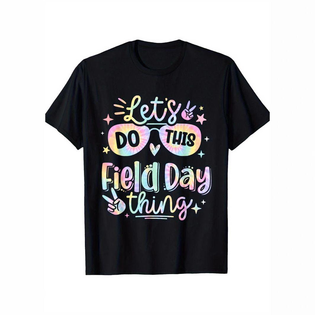 Men's Clothing Summer American High Street Hip Hop Trend T Shirt Men's Cool Letter Casual Loose Short Sleeved Cotton Half Sleeve_viptrois.com