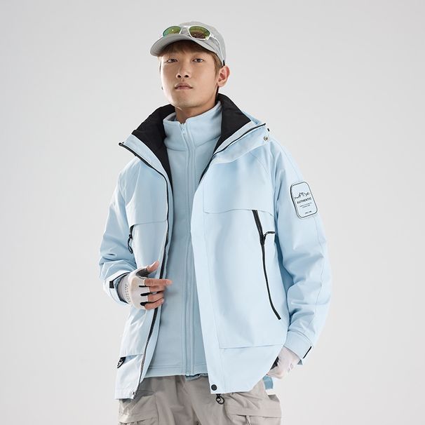 Pulse Pulse Outdoor Camping Hiking Men, Warm, Windproof, Waterproof, Detachable 3-in-1 Softshell Jacket For Women, Comfortable_viptrois.com