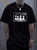 Alien Workshop Logo Men's Black T-Shirt Size S-5XL Soft Breathable Unisex Slightly Streetwear Graphic Comfortable Summer Fashion Homme Stretched_viptrois.com