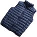 Anti-season Feather Cotton Clothes, Vest Men's Light And Thin Vest, Vest, Stand-up Collar Vest, Large Size Warm Autumn And Winter Jacket_viptrois.com