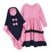 Kids’ Clothing Long Sleeved Dress + Headscarf Two Piece Children's Clothing Ins_viptrois.com