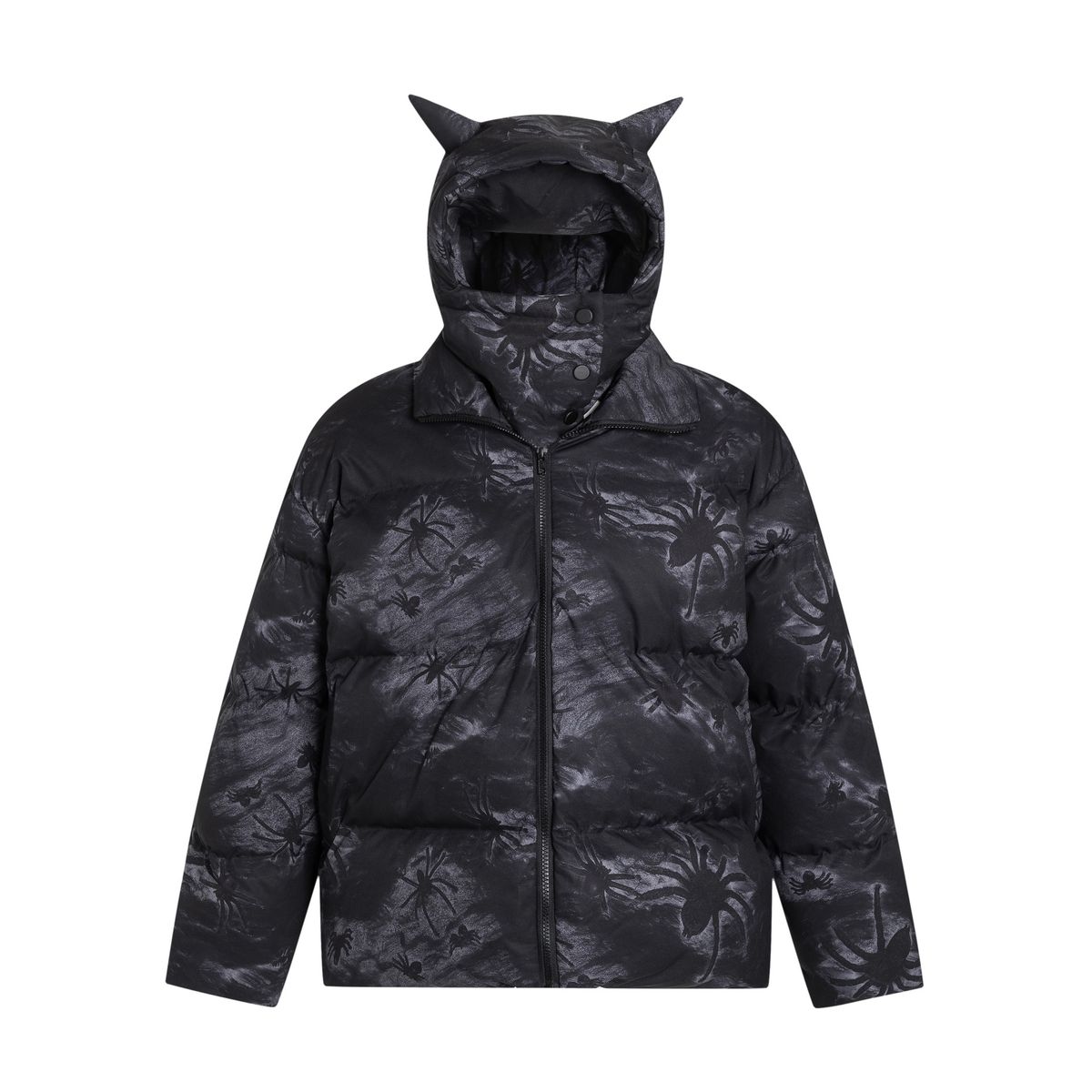 Men's Clothing Club American Street Masked Collar Solid Color Hooded Cotton Jacket Men's Winter Thickened Cotton Jacket Couple_viptrois.com