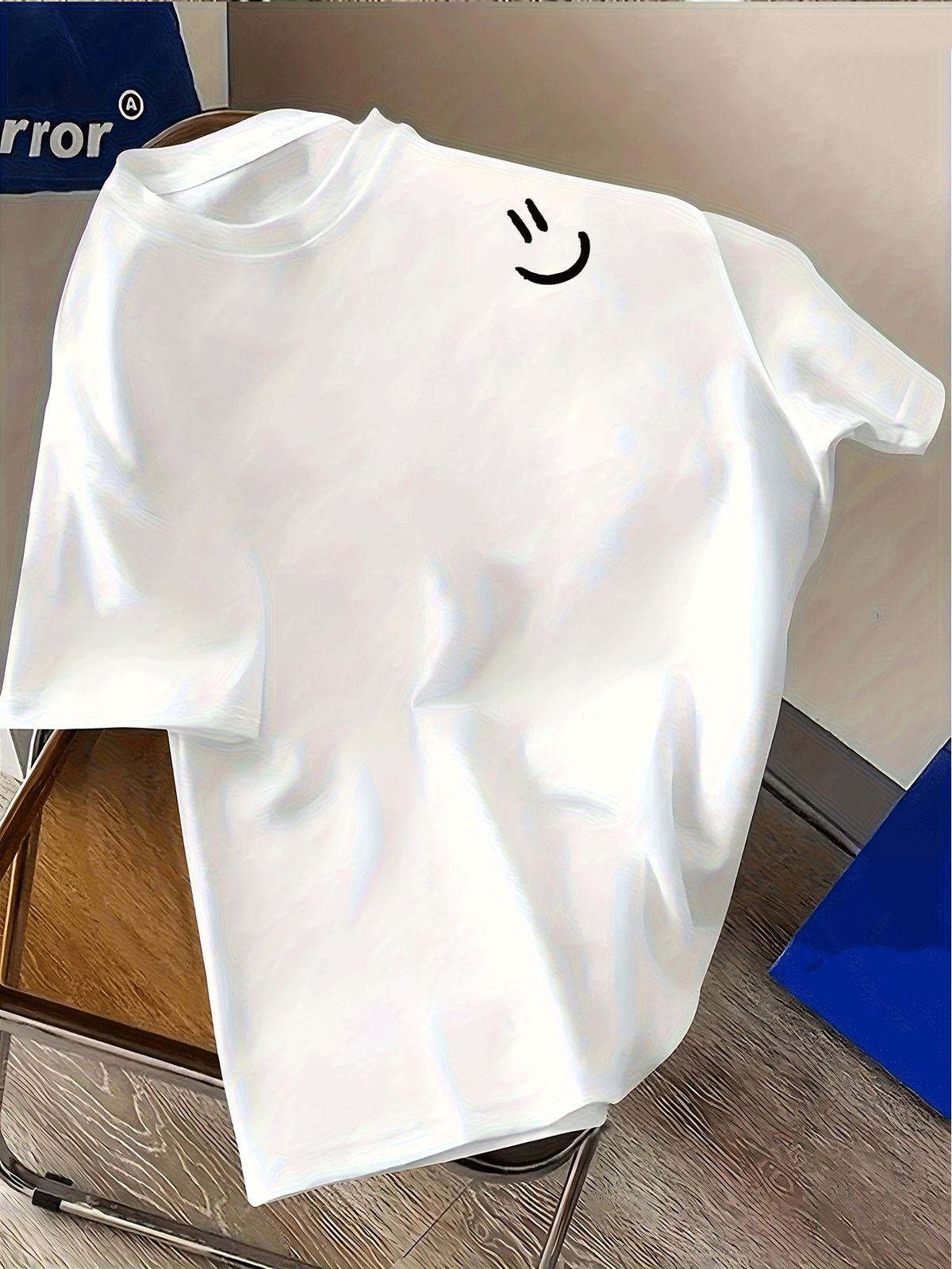 Maglietta Uomo Cotone 180g Stile Giapponese Minimalista Collo Tondo Maniche Corte Morbida Estiva Vestibilità Regolare_viptrois.com