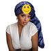 Women's Elegant Satin Sleep Cap With Wide Brim And Bow Tie, Breathable & Comfortable For All Seasons, Perfect For Hair Protection And Beauty Sleep_viptrois.com