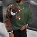 Men's Clothing Men's Sweatshirt Embroidery Casual Fashion Trend Round Neck Sweatshirt Long Sleeve Men_viptrois.com