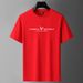 Men's Clothing Short Sleeved Men's Summer Cotton Men's Student Loose Large Size Half Sleeved Bottoming Shirt Cross Border Foreign Trade Wholesale_viptrois.com