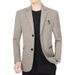 CT 2025 Spring And Autumn New High-end Middle-aged Men's Casual Woolen Suit Dad's Single-piece Blazer Jacket_viptrois.com