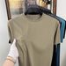 【 Pure Cotton 】 American Style Handsome Short Sleeved T-shirt For Young Men And Women, Summer Trendy Brand Street Solid_viptrois.com