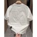 Summer Short Sleeve Men's T-Shirt Trendy Embroidered Casual Top Fashionable Half Sleeve Tee For Men_viptrois.com