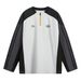 Color-Block UV Protection Running Shirt – Men’s Breathable Half-Zip Long Sleeve Tee With Reflective Print (M-XXL, Midnight Black/Galaxy Grey)_viptrois.com
