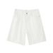 Summer Retro Washed Distressed Denim Shorts For Men Loose Casual Straight Leg Wide Leg Pants_viptrois.com