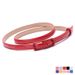 Spring and summer best selling belt wholesale candy color patent leather dazzling color belt ladies decorative thin belt 7088_viptrois.com