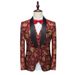Men's Clothing E Commerce New Men's Evening Dress Groom Suit Men's Dress Three Piece Suit_viptrois.com