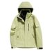 Unisex 3-in-1 Waterproof Windproof Ski Jacket With Detachable Fleece Liner For Winter Outdoor Activities_viptrois.com