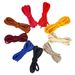 Shoe Accessories semicircular colorful polyester shoelace elastic band suitable for board shoes, casual shoes, sports shoes pants waist rope_viptrois.com