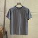 Men's Moisture-Wicking Quick-Dry Short Sleeve T-Shirt, Lightweight Breathable Round Neck Tee For Outdoor Sports And Casual Wear_viptrois.com