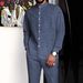Men's Ethnic Style Stand Collar Shirt And Pants Set, Long Sleeve Casual Linen Blend Suit_viptrois.com