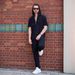 Men's Clothing New Fashion Men's Jacquard Suit Zipper Solid Color Hooded Short Sleeved Jacket Trousers Two Piece Suit_viptrois.com