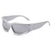 Y2K For Men And Women Cyberpunk Glasses Tech Style Sunglasses High-end Cycling Silver Goggles_viptrois.com