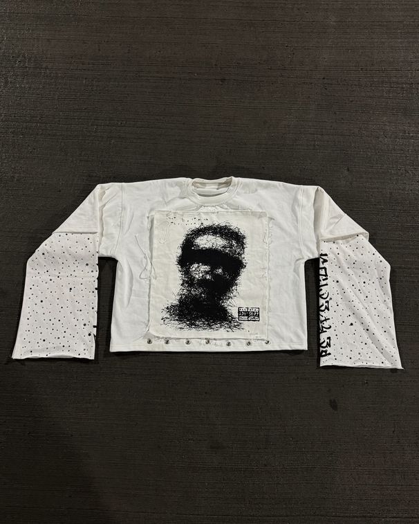 Men's Clothing Casual Retro High Street Long Sleeved Loose Street Two Piece T Shirt Tops_viptrois.com