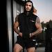 Men's Summer Casual Fashion Hooded Vest With Gradual Change Of Color Plaid Printing Personality Trend_viptrois.com