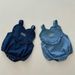 Newborn Baby Cotton Embroidered Denim Romper - Sleeveless Adjustable Straps Unisex Infant Jumpsuit For Spring Summer"_viptrois.com