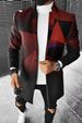 Loom Loom European And American Foreign Trade Autumn Winter New Gradient Mid-Length Wool Coat Men's Style_viptrois.com