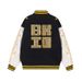 Stand Collar Autumn Winter American Trendy Brand Patch Embroidery Baseball Unisex College Style Versatile Couple Jacket_viptrois.com