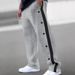 Men's Clothing Textured Jacquard Trousers Single Breasted Patchwork Loose Large Size Casual Pants Versatile Sweatpants_viptrois.com