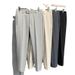 Men's Slim-Fit Dress Pants – Lightweight Polyester Straight-Leg Trousers For Casual & Business (95% Polyester, Non-Stretch)_viptrois.com