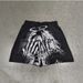 Men's Dark Themed 3D Printed Shorts Hip Hop Style Loose Fit Sporty Street Style Five Point Pants_viptrois.com