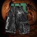 Men's Clothing Summer Fashion Personalized 3D Printed Shorts Loose Casual Street Style Work Shorts Men_viptrois.com