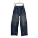 Men's Clothing High End Men's Rhinestone Studded Straight Leg Jeans Spring Collection Street Style Loose Wide Leg Pants Fashion_viptrois.com