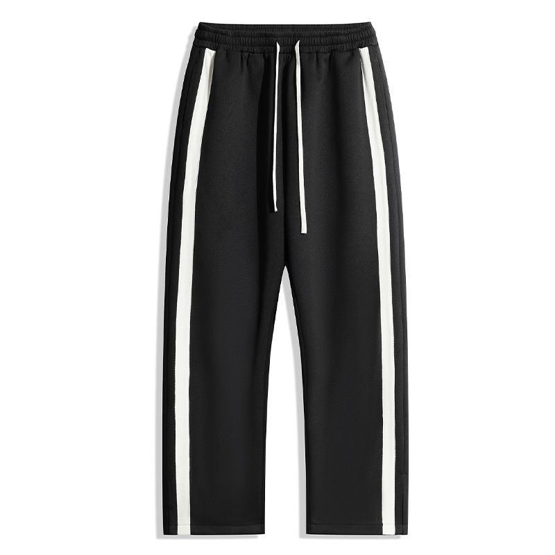 Men's Plus Size Sweatpants - Loose Fit Straight Leg Joggers For Big & Tall - Comfortable Casual Athletic Pants With Elastic Waistband & Pockets_viptrois.com
