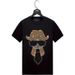 Men's Clothing T Shirt Ice Silk Short Sleeved Men Summer Trendy Brand Trendy Half Sleeved Large Size T Shirt_viptrois.com