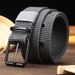 Lengthened porous pin buckle canvas belt unisex belt student youth military training full hole outdoor jeans belt_viptrois.com