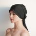 Muslim Headscarf - Curved Two-Tail Design, Solid Color, Lightweight & Comfortable (Breathable Fabric, Adjustable Fit, Perfect For Daily Wear)_viptrois.com