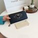 purse wallet clutch bag women's wallet long women's wallet fashion double zipper large capacity wallet for women_viptrois.com
