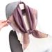 Spring And Summer New Style Scarf For Women, Elegant Gold Thread Silk Versatile 90cm Square Scarf, Headscarf_viptrois.com