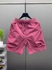 Summer Ice Silk Loose Casual Cargo Shorts For Men Solid Color Couple Five Point Pants Men's Clothing_viptrois.com