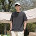 Short Sleeved Versatile T-shirt 2025 Summer New Round Neck Men's Youth Casual Pure Cotton Top_viptrois.com