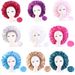 Drivedirect Women Cap Satin Stretchable Night Sleep Hair Bonnet_viptrois.com