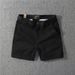 Men's Clothing Pure Cotton Four Quarter Pants Casual Large Size Straight Tube Dirt Resistant Workwear Shorts Slightly Elastic Three Quarter Pants_viptrois.com